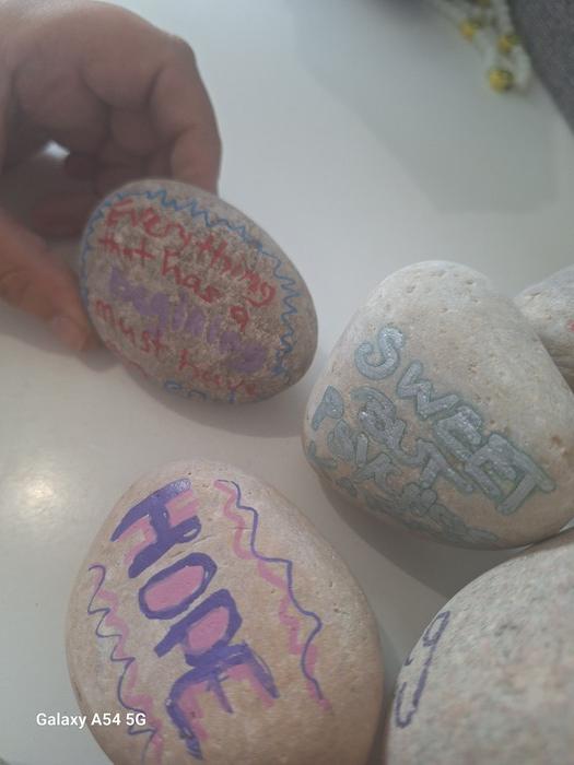 Painted rocks